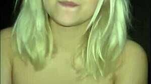 Blonde College Teen Shakes From Squirting Orgasm