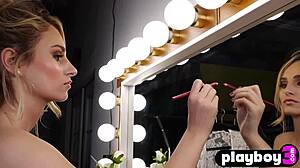 Does sexy milf Lindsay Marie look beautiful posing for Playboy?