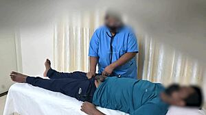 nurse gives happy ending to patient in hospital!