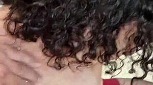 Planted on huge dick, little princess cums instantly