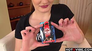 Sexy Euro Redhead Enjoys Intense Fingering Solo