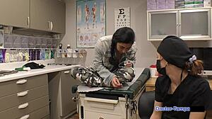 dr. tampa interrogates jasmine rose with toys in latex