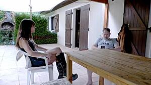 Trio With The Producer And The Colombian Housekeeper Anal Squirt