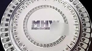 Busty Brunette Danja Angel Sucks Rome Major's Cock And Gets Jizzed