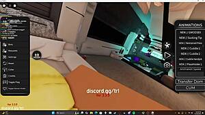 Hot blonde, suck and ride that big white cock.