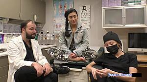 dr. tampa interrogates jasmine rose with toys in latex