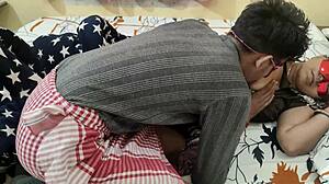 Bhabhi ji seduced with sleeping pill in milk for intense missionary fucking until orgasm