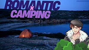 camping trip with british friend rips clothes into erotic moaning roleplay adventure