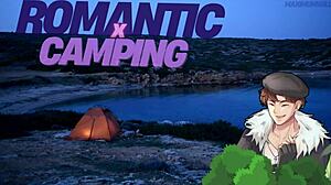 camping trip with british friend rips clothes into erotic moaning roleplay adventure