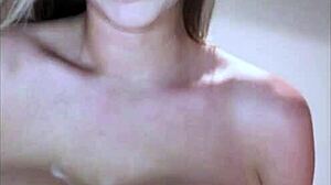 Buddy's fiancée bounces her huge tits wildly