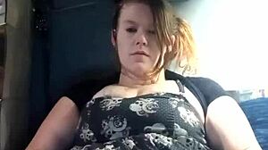 Wanna see her tease toys under that dress?