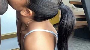 yo she's devourin that bbc from her stepbrothers like a total slut couple fun