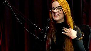 bella ruiva the liberal redhead chats dirty in see-through sheer then submits to black brazilian in interracial casting