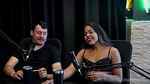 Hey bia hot whats your hottest preliminares moment with casal kaliente on sheer red podcast?