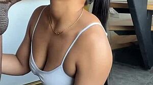 yo she's devourin that bbc from her stepbrothers like a total slut couple fun