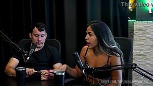 Hey bia hot whats your hottest preliminares moment with casal kaliente on sheer red podcast?