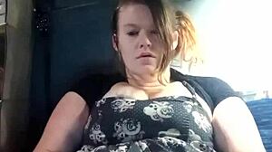 Wanna see her tease toys under that dress?