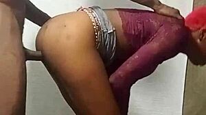 fucking my friend's slutty little 18+ sister hard in standing doggy