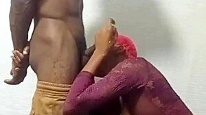 fucking my friend's slutty little 18+ sister hard in standing doggy