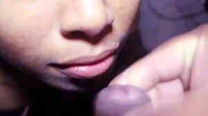 ever wonder how a linda mexicana takes a massive cumshot all over her pretty face after homemade blowjob sucking from her couple?