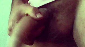 ella plays with my cock drool on cam ends in handjob creampie real amateur couple