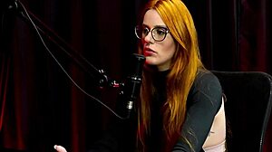 bella ruiva the liberal redhead chats dirty in see-through sheer then submits to black brazilian in interracial casting