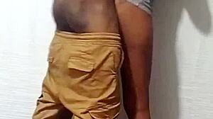 fucking my friend's slutty little 18+ sister hard in standing doggy