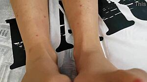 Teasing Pantyhose Milf Whispers Dirty Talk Pierced Nipples Shaved Pussy Close Up