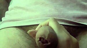 ella plays with my cock drool on cam ends in handjob creampie real amateur couple