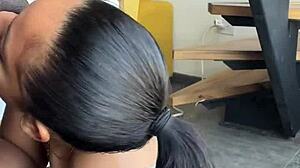 yo she's devourin that bbc from her stepbrothers like a total slut couple fun