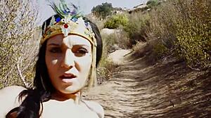 OUTDOOR ARAB FUCKING Rough Wet PUSSY Dripping