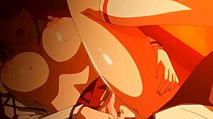 college babe manipulates big cock with ass and tits