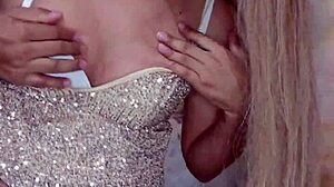 oh man this hot transsexual strokes herself looking so damn tasty