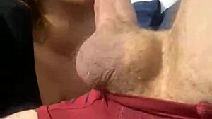 chupando o rolao do corno teases big cock hunger