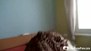 blonde amateur fingers her aching cunt with raw passion