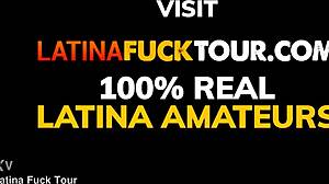 Latina Stepdaughter Sucks Monster Cock Outdoors Post-College