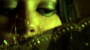 lovely brunette gracefully dances for you in her mature milf style