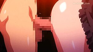 college babe manipulates big cock with ass and tits