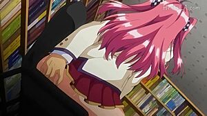 college babe manipulates big cock with ass and tits