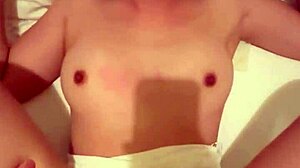 Intimate Asian Teen 18+ Couple's Bedroom Ride Turns Passionate Orgasm Explosion