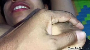 Ever seen a desi Indian bhabhi like Aishwarya take rough bedroom pounding from her husband?