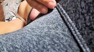 Shy Asian Woman Hesitates Before After-Class Intimacy Moment