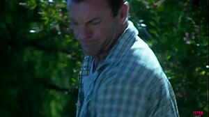 Lusty Couple Rocks Small Boat with Outdoor Cowgirl Ride