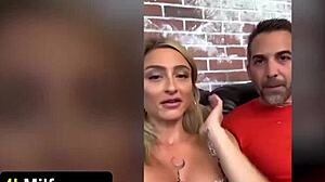 beautiful blonde milf kathryn mae blows me at home