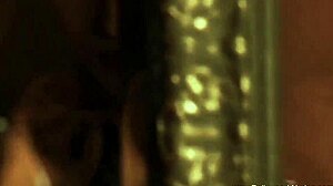 lovely brunette gracefully dances for you in her mature milf style