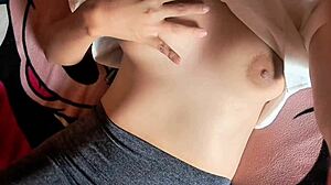 Shy Asian Woman Hesitates Before After-Class Intimacy Moment