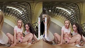 Naughty Babes Kyler Quinn Paige Owens Tag Team Gym Studs Big Cock
