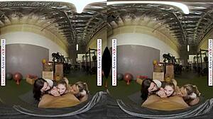 Naughty Babes Kyler Quinn Paige Owens Tag Team Gym Studs Big Cock