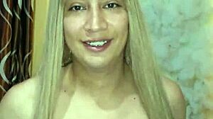 oh man this hot transsexual strokes herself looking so damn tasty