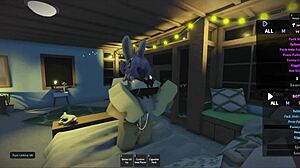 Roblox fun turns steamy with big cock action for 18 plus.